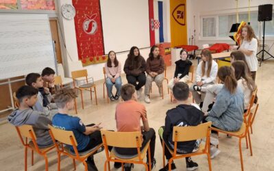 Volonteri đurđevačke gimnazije održali radionice za pete razrede