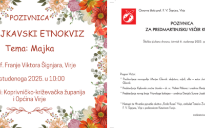 Kajkavski etnografski kviz i Predmartinjska večer kulture – pozivnice