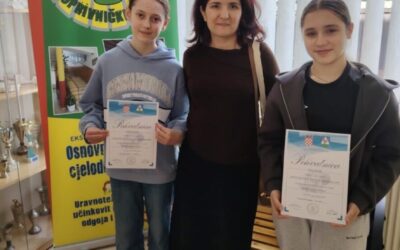 Uspješno sudjelovanje na Županijskom natjecanju iz njemačkoga jezika