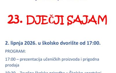 Dječji sajam 2026
