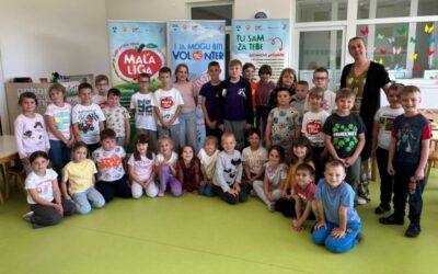 Posljednje druženje vrtićaraca i ligaša ove nastavne godine