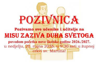 Misa zaziv Duha svetoga